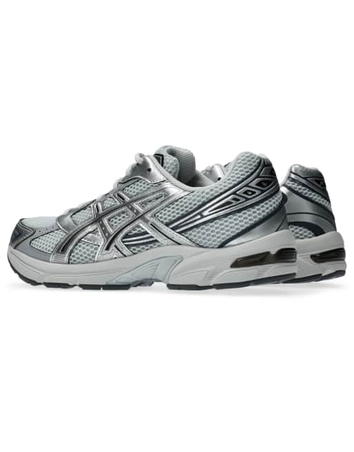 Asics GEL-1130 Sneaker in Grau und Silber, 2 von 4
