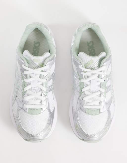 Asics – Gel-1130 – Sneaker in Salbeigrün und Silber, 2 von 5