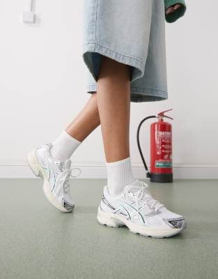 Asics - Gel-1130 - Sneaker in Weiß und Mintgrün