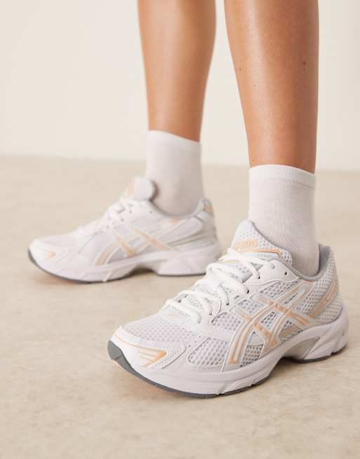 Asics – Gel-1130 – Sneaker in Weiß und Rosa, 5 von 5