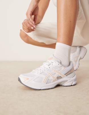 ASICS - Gel-1130 - Sneakers bianche e rosa - view 1
