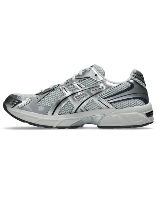 ASICS GEL-1130 sneakers grigie e argentate, 4 di 4