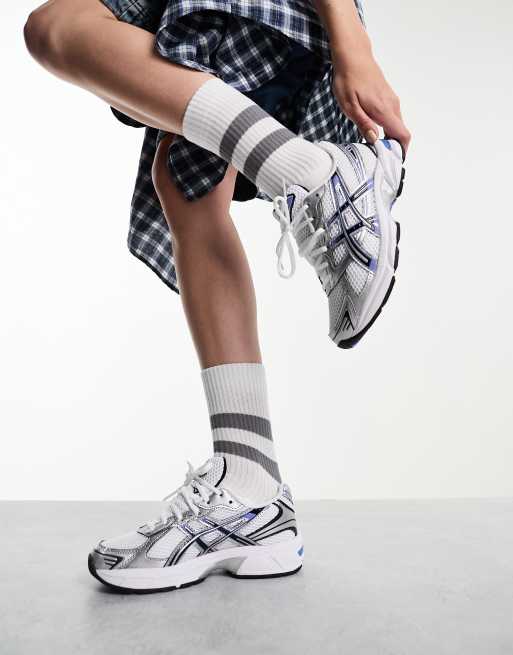Asics - Gel-1130 - Sneakers i hvid og blå