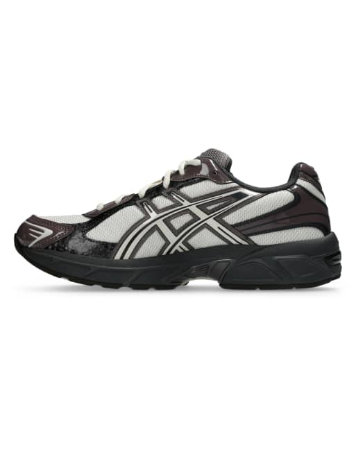 ASICS GEL-1130 sneakers in crema e grigio marrone, 2 di 4