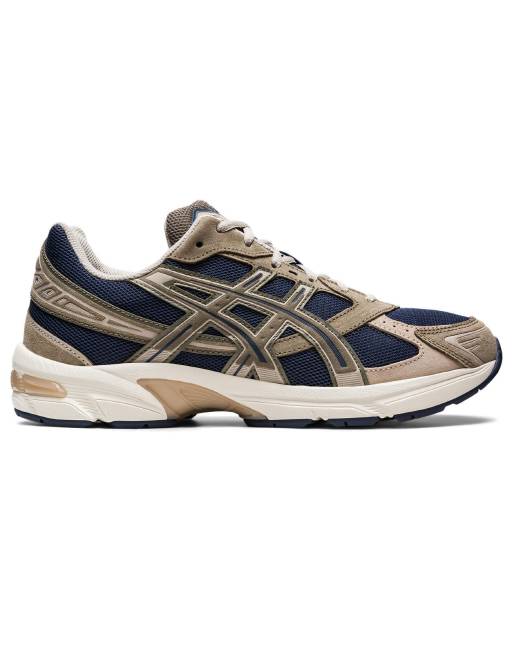 Asics - Gel-1130 - Sneakers in marineblauw en mink