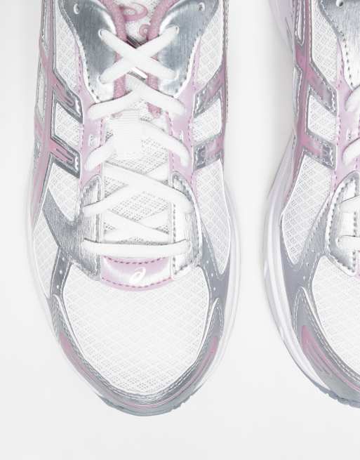 Asics - Gel-1130 - Sneakers in wit en roze, 2 van 4