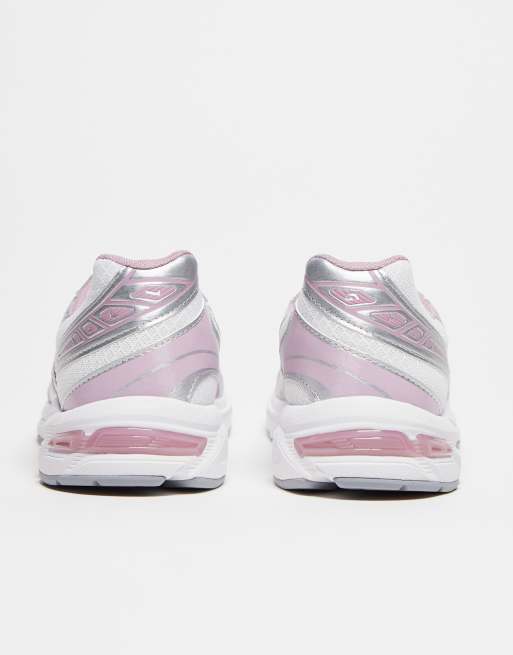 Asics - Gel-1130 - Sneakers in wit en roze, 3 van 4
