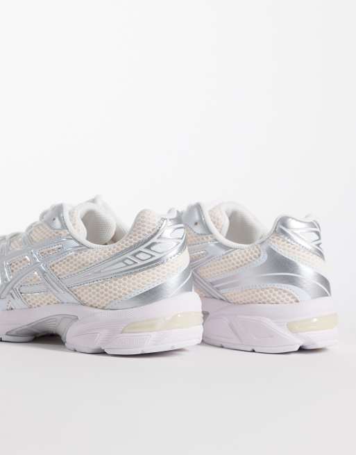 Asics – Gel-1130 – Srebrne buty sportowe, 4 z 5