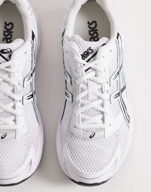 Asics Gel 1130 trainers in black and white
