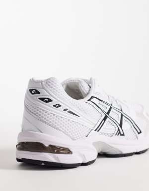Asics Gel 1130 trainers in black and white
