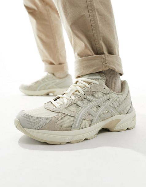 Asics Gel-1130 trainers in vanilla and white sage