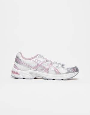 Asics Gel-1130 trainers in white and pink