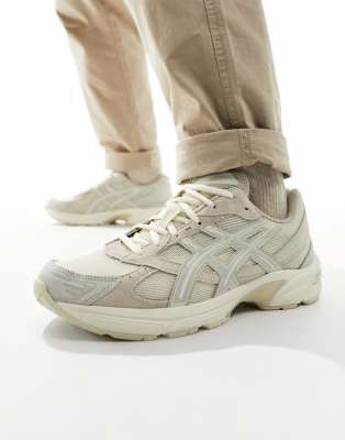 asics - gel-1130 - vita och ljust salviagröna träningsskor-naturlig