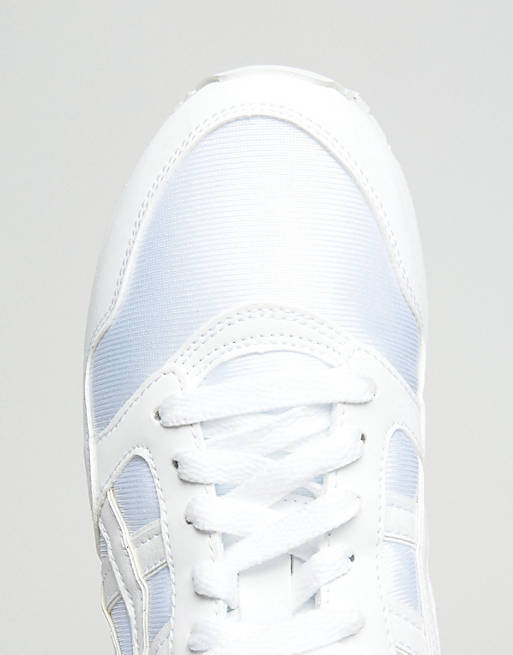 Milagroso Soportar Transparentemente Asics Gel Atlantis White Sneakers | ASOS
