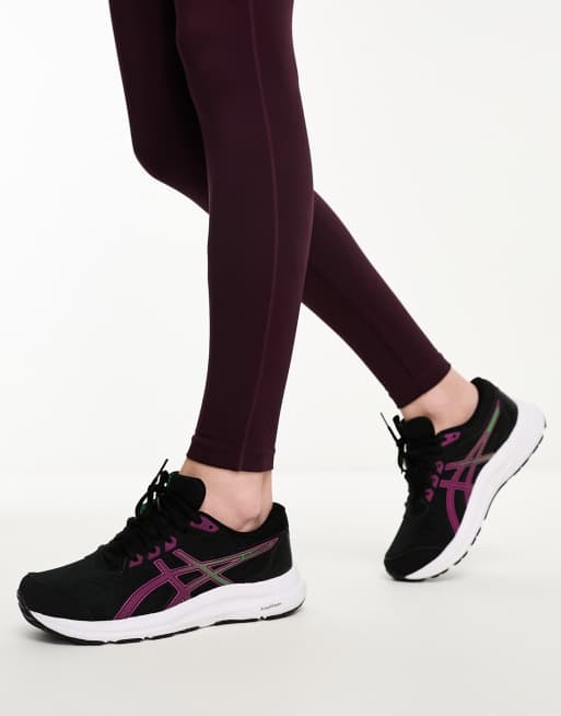 Asics shop purple black