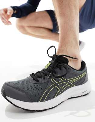 asics - gel-contend 8 neutral - sneakers da corsa grigie-grigio