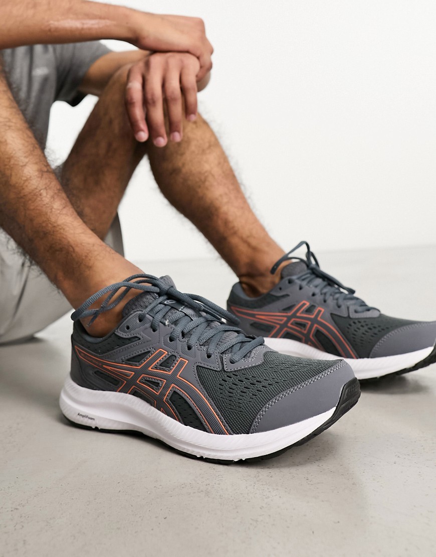 Asics Gel-Contend 8 Running Trainers In Grey