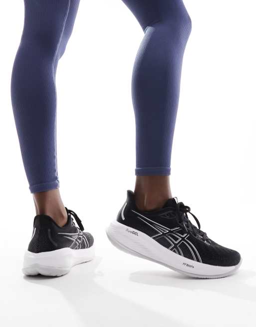 Asics - Gel-Cumulus 26 - Sneakers da corsa nere e color cemento