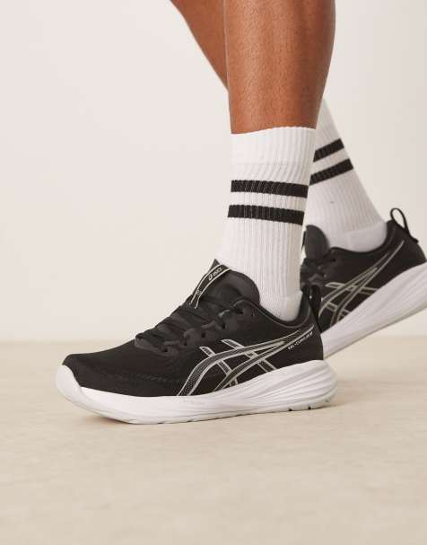 Asics - Gel-Cumulus 27 - Hardloopschoenen in zwart en beton - view 1