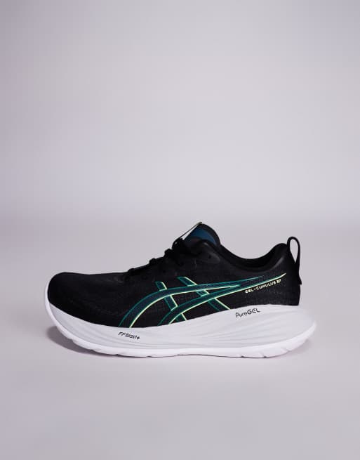 Asics – Gel-Cumulus 27 – Lauf-Sneaker in Schwarz und Lucid-Gelb, 2 von 5
