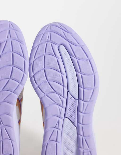 Asics - Gel Cumulus 28 - Hardloopschoenen in lichtbeige en lila, 5 van 5