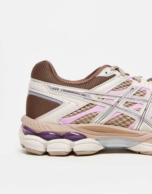 Asics - Gel-Cumulus 16 - Baskets - Marron et argenté, 2 de 4