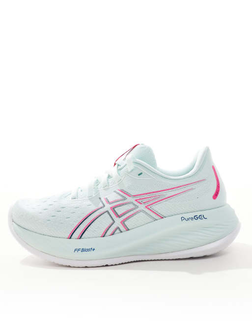 Asics bleu clair sale
