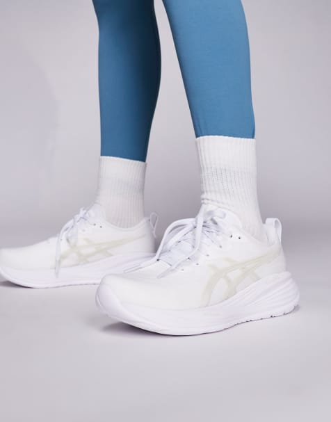 Asics - Gel-Cumulus 27 - Baskets de running - Blanc et gris - view 1