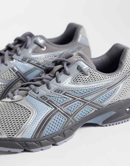 Asics Gel-DS 14 trainers in grey and brown, 4 of 5