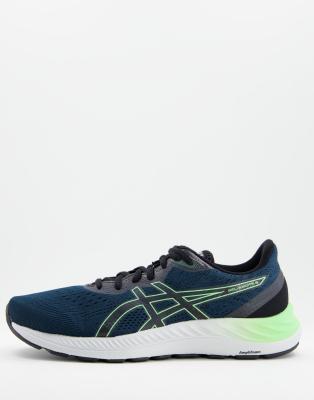 tuta asics nera e grigia