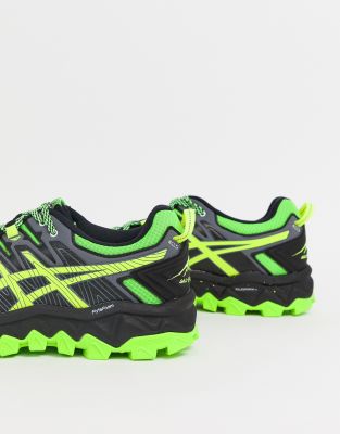 polo asics verte