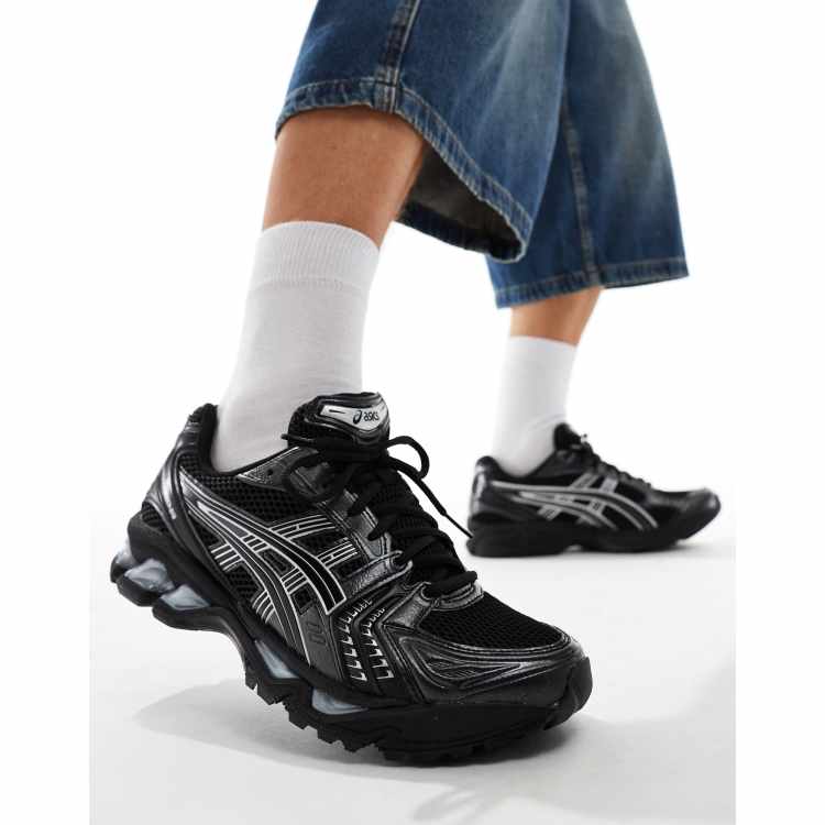 Asics Gel-Kayano 14 Baskets Noir/argenté ASOS