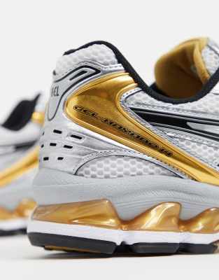 asics gold trainers