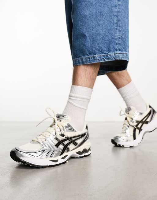 Asics Gel Kayano 14 trainers in silver