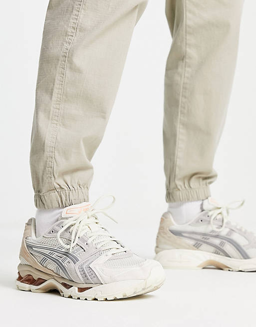Asics Gel-Kayano 14 trainers in white and purple | ASOS