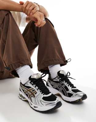 Asics Asics Gel-Kayano 14 unisex trainers in black and brown