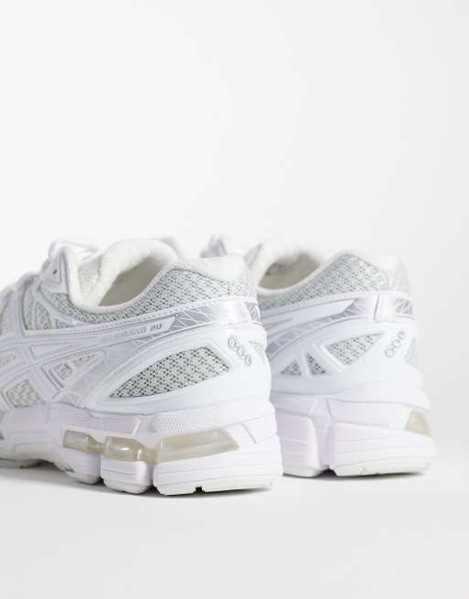 ASICS Gel-Kayano 20 baskets blanches et grises, 3 de 5