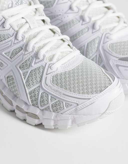 ASICS Gel-Kayano 20 baskets blanches et grises, 4 de 5