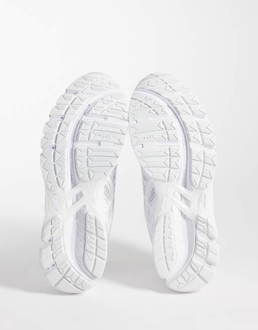 Asics Gel-Kayano 20 trainers in white and grey, 5 of 5