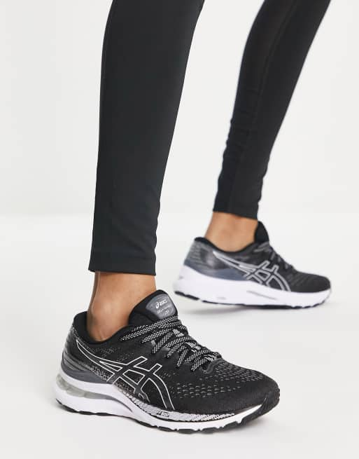 Asics Gel Kayano 28 Lauf Sneaker in Schwarz ASOS