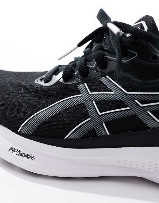 Asics - Gel-Kayano 30 - Sneakers da corsa nere e color roccia, 4 di 5
