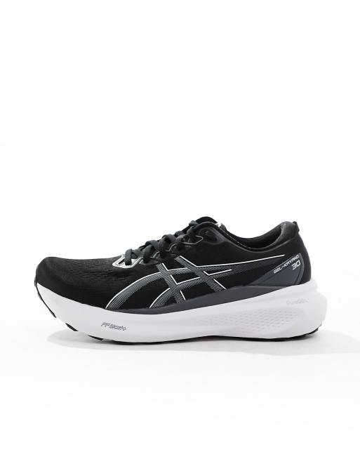 Asics Gel-Kayano 30 stability running trainers in black, 2 of 5