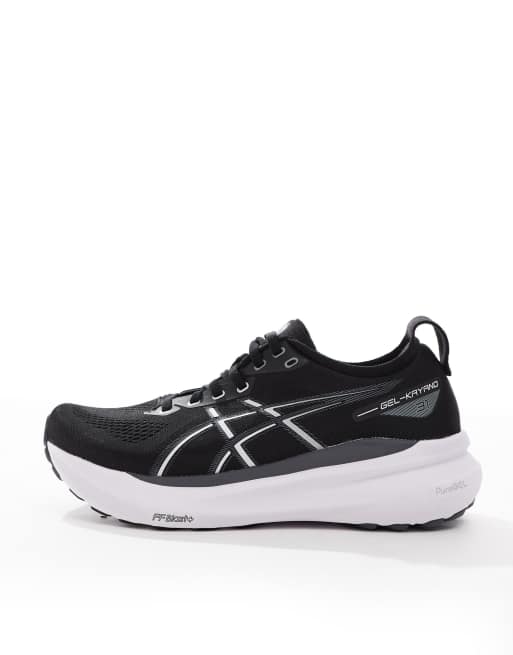Asics - Gel-Kayano 31 Stability - Sneakers da corsa nere e bianche, 2 di 5