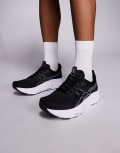 [Asics] Asics Gel-Kayano 32 running trainers in black and white 40.5 BLACK