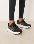 [Asics] Asics Gel-Kayano 32 running trainers in black and white 36 BLACK