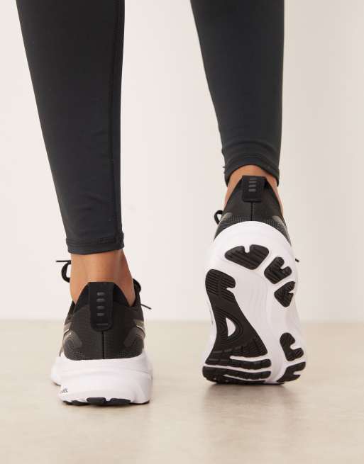 Asics - Gel-Kayano 32 - Sneakers da corsa nere e bianche, 3 di 5