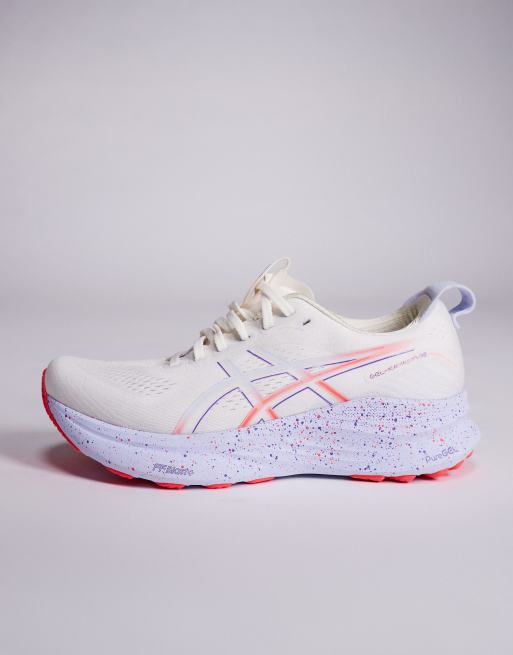 Asics - Gel Kayano 32 Tokyo - Hardloopsneakers in crème en edo paars, 2 van 5