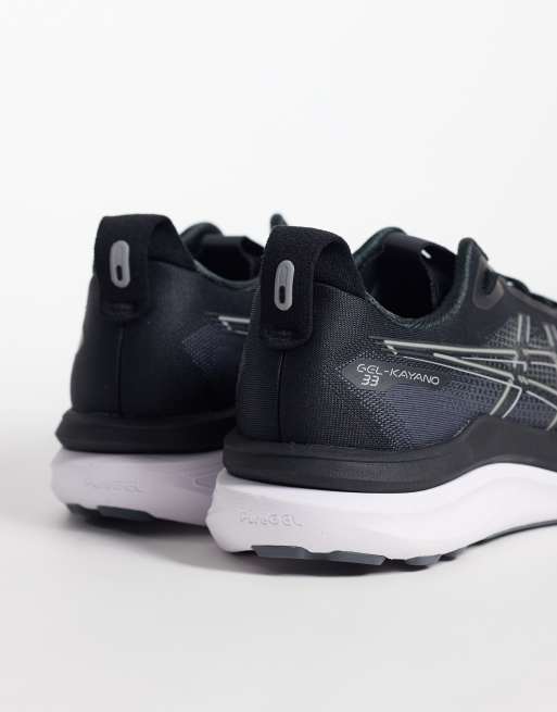ASICS Gel-Kayano 33 Laufsneaker in Schwarz und Weiß, 2 von 5