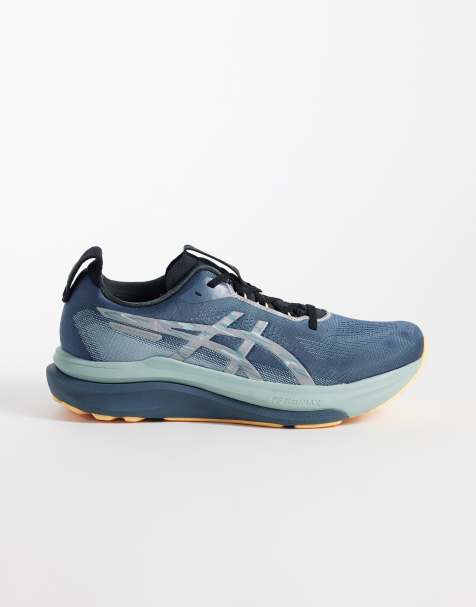 Asics Gel-Kayano 33 Lite-Show zapatillas de running grises con detalle naranja - view 1