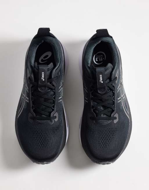 Asics - Gel-Kayano 33 - Sneakers da corsa nere e bianche, 2 di 5